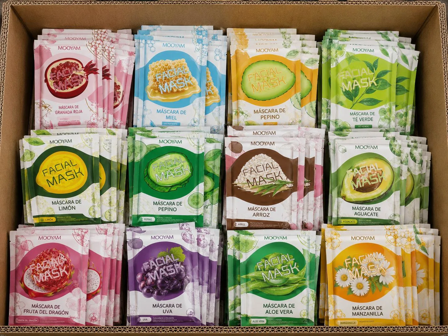 Face masks sheets